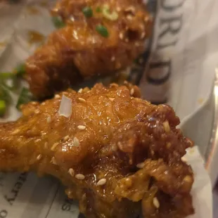 Garlic soy fried chicken