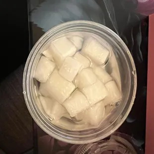 The "side" of radish.