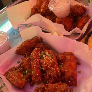 Korean Fried Wings 16 Pieces