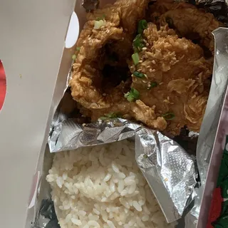 Boneless Lunch Special (4pieces) side Soda