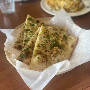 Vegan Chili Garlic Naan