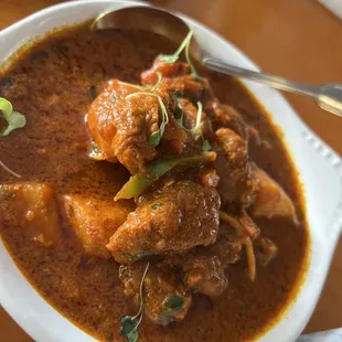 Lamb vindaloo