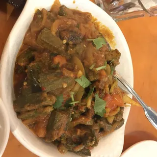 Bhindi Masala (vegan)