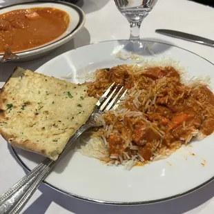The Chicken tika masala