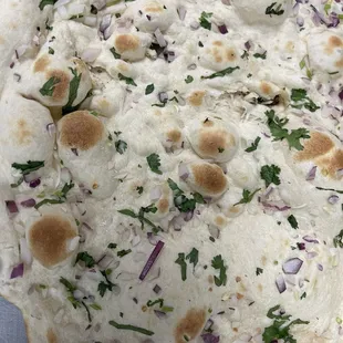 Onion naan