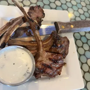 Lamb Lollipop appetizer