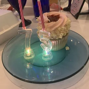 Birthday cupcake