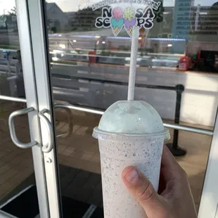 Cookies and cream milkshake