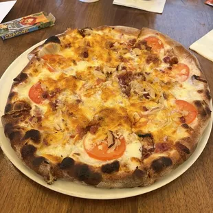 Hot Brown Pizza