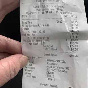 Not bad for 3 people !!