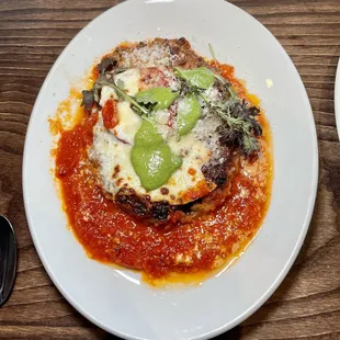 Eggplant parmesan