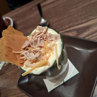 Meyer lemon mousse