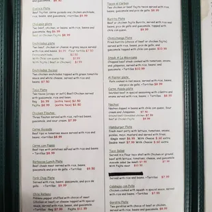 Menu 2/5