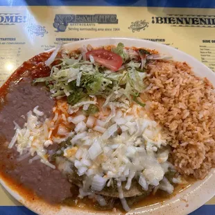 Christmas cheese enchiladas DELICIOUS