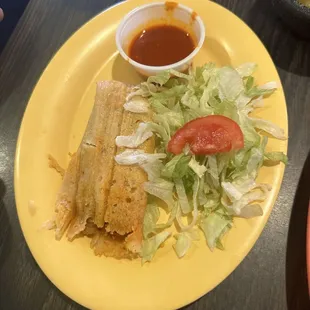 Red pork tamale