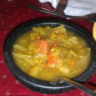 Yum home made Green Chile