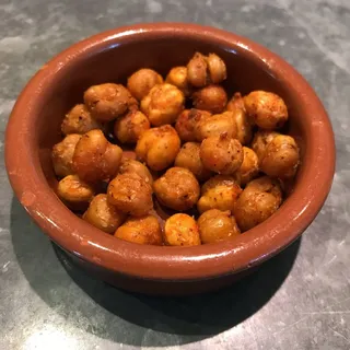 Spicy Crunchy Garbanzo Beans