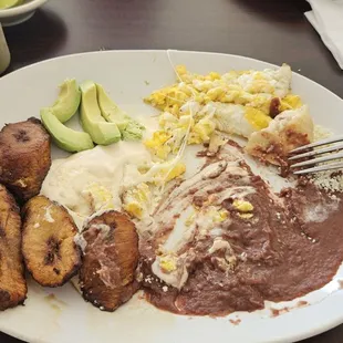 Desayuno tipico - terrific flavors