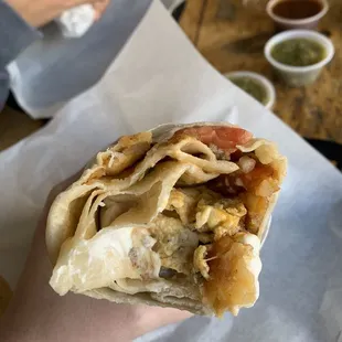 Chorizo burrito