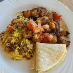 Chorizo Scramble