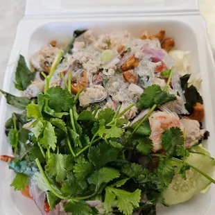 Yum Woon Sen, I added shrimp.
