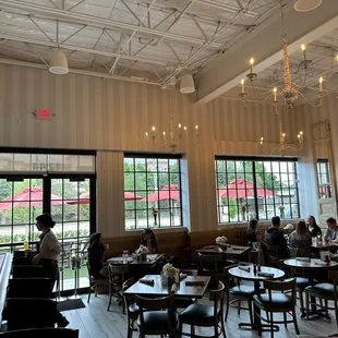 Restaurant dining area