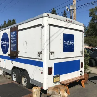Our cart at the St. Johns Beer Porch!
