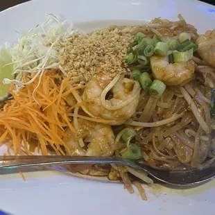 Pad Thai With Shrimp