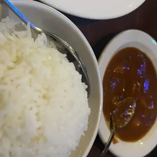 The rice that came with my curry