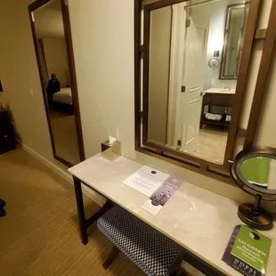 Vanity in Room!