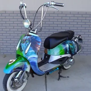 we also customize scooters