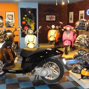 Large inventory of scooters