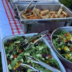 Catering Buffet / On-site BBQ and Delivery options available