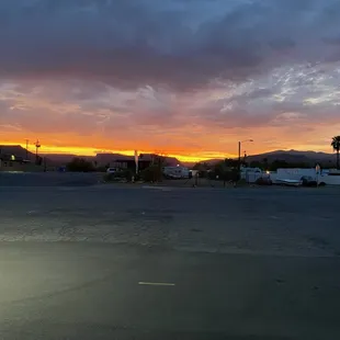 Sunrise at the Koffee Koach