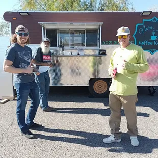 Guests at the Koffee Koach