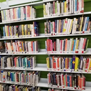 My favorite section, the cookbooks.