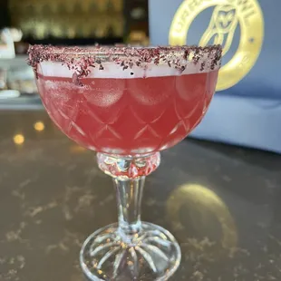 Hibiscus cocktail