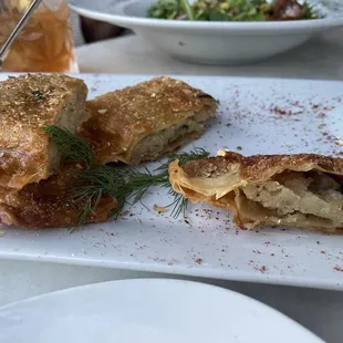 Bulanee . . . Expected it to be hot, maybe warm, it was cold. The sauce was thin.