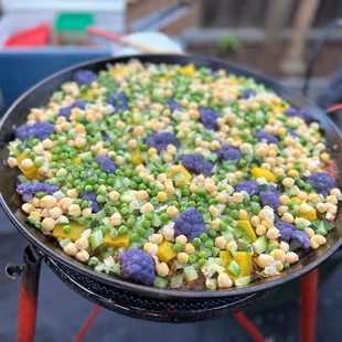 Veggie paella