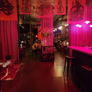 Entry near the bar as you enter