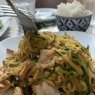 Zucchini Pad Thai