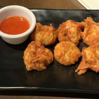 Fried Chicken and Shrimp Dumplings