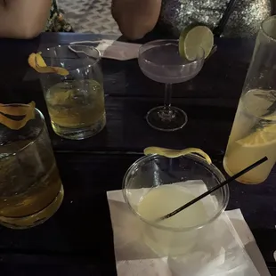 Struggling to drink these drinks that were made wrong.