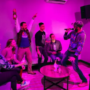 Private karaoke rooms for you and your friends/colleagues!