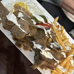 LAMB GYRO PLATE