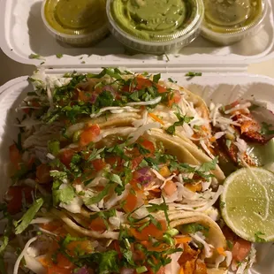 3 Fish Tacos - Perfection!!!