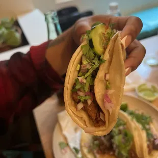 3 Steak Tacos + extra onions and cilantro