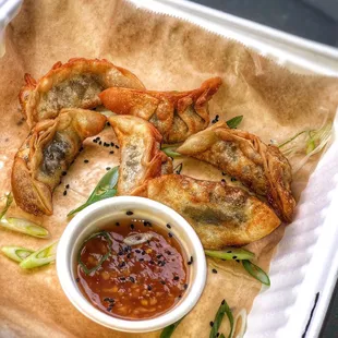 The Mushroom Leek Dumplings are amazing!!!