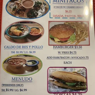 Lunch menu: Page 3