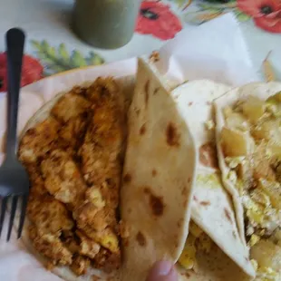 Stuffed Chorizo &amp; Egg, and I mean Stuffed !!!
